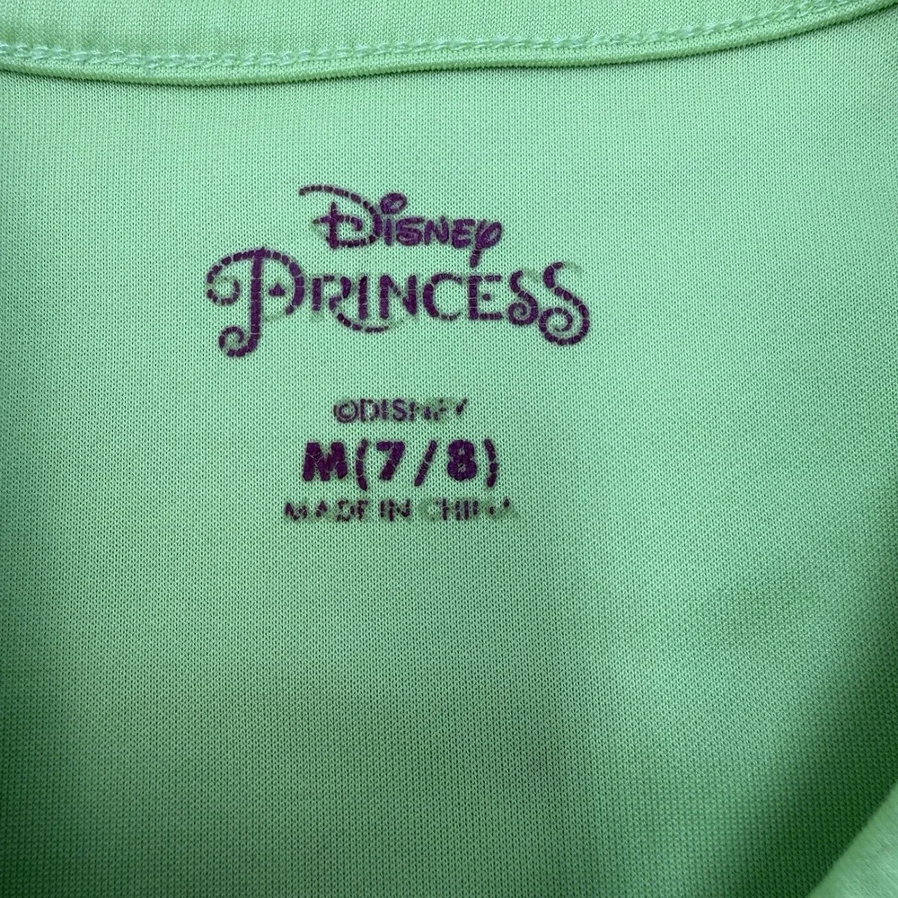 Disney Princess Tiana Dress Costume Cosplay Size 7/8 Hologram Halloween - Picture 5 of 7